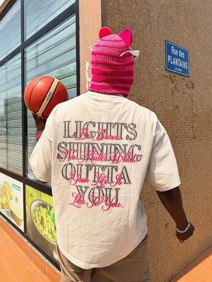 Camiseta Diamond Tooth Pattern