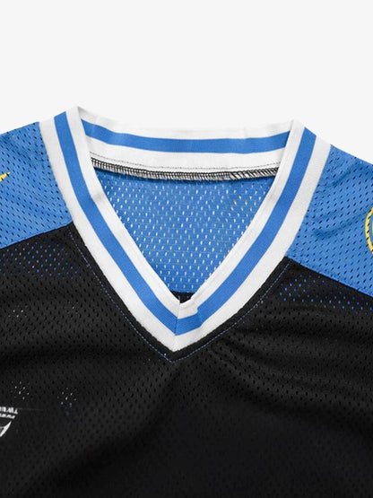 Camiseta Jersey Quick Dry V-Neck T-Shirt