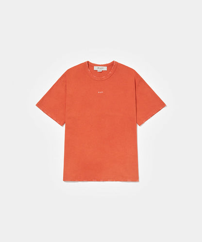 Logo T-shirt Vintage Orange