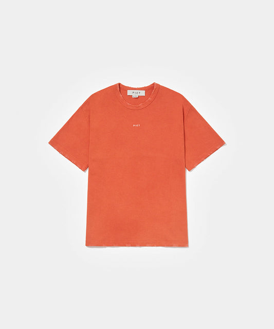 Logo T-shirt Vintage Orange