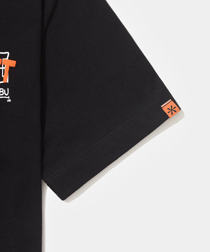 Piet + Pacaembu T-shirt - Black