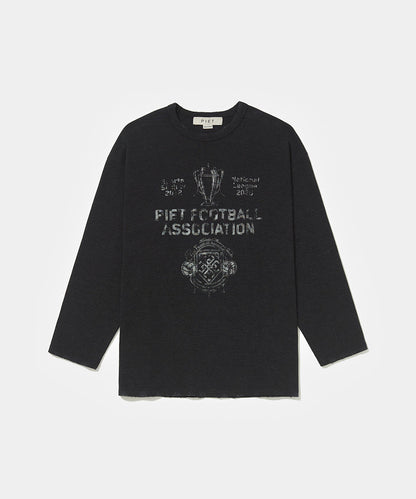 Football Association Long Sleeve T-shirt Vintage Black