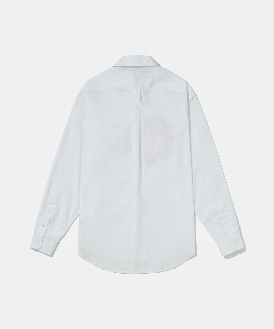 Football Long Sleeve Shirt White