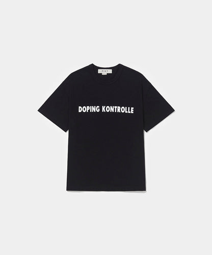 Doping Kontrolle T-shirt Black