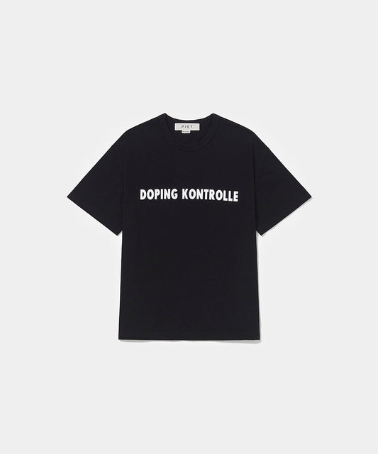 Doping Kontrolle T-shirt Black