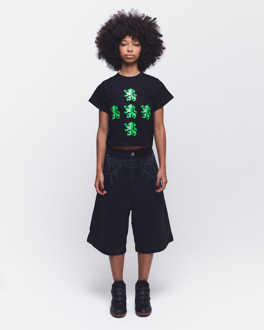 BABY TEE HOLANDA PRETA