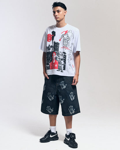 CAMISETA CIDADE MALUCA OFF WHITE